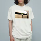 カエル屋の人間みたいなカエルくん Organic Cotton T-Shirt