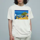 GALLERY misutawoのギリシャ スコペロス島 Organic Cotton T-Shirt