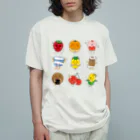 フォーヴァのおやつたーべよ オーガニックコットンTシャツ