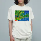 GALLERY misutawoのタイのリゾートプール Organic Cotton T-Shirt