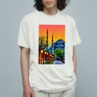 GALLERY misutawoのトルコ 夕暮れのスルタンアフメト・モスク Organic Cotton T-Shirt