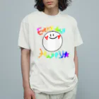 ma.ikのHappy　Smile☺ オーガニックコットンTシャツ