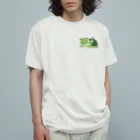 あおがねミラクルショッピングのカタパルトくん Organic Cotton T-Shirt