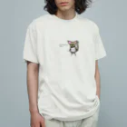 cardboardartzのショウガラゴの生野さん オーガニックコットンTシャツ