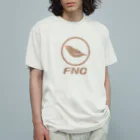 marketUのフィンチ航空ロゴ オーガニックコットンTシャツ