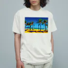 GALLERY misutawoのフィリピン ボラカイ島のビーチ オーガニックコットンTシャツ