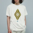 EARTHの循環と調和 オーガニックコットンTシャツ