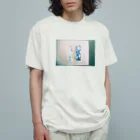 奏穂のチューリップの贈りもの Organic Cotton T-Shirt