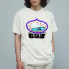 693ぽっぷクリエイティブのブランド　693 　目覚めの眼球 Organic Cotton T-Shirt