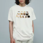 mofusandのしばにゃん オーガニックコットンTシャツ