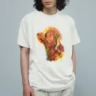 とびいるか🐬のREON color オーガニックコットンTシャツ