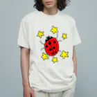 OGUSHIのてんとう虫 オーガニックコットンTシャツ