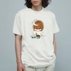 subarisuの多肉の寄せ植えをしている人(カラー) オーガニックコットンTシャツ