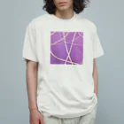 しえ*shopのときめき<ぶどう味> オーガニックコットンTシャツ