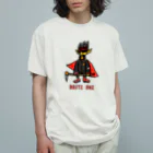 oekaki/ROUTE ONEの地獄学園★生徒会長エンマー オーガニックコットンTシャツ