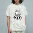 nidan-illustrationの"BABEL" Organic Cotton T-Shirt