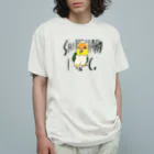 obenbeenのシロハラ.inc オーガニックコットンTシャツ