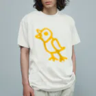 Kiiroitori_goods projectのKiiroitori_goods project_Y2 オーガニックコットンTシャツ