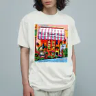 GALLERY misutawoのイタリア チンクエ・テッレの街角 Organic Cotton T-Shirt