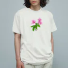 yamame1000ninのつつじ オーガニックコットンTシャツ