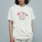 yamame1000ninのコスモス オーガニックコットンTシャツ