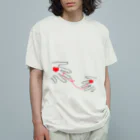 nanatitchのtetote Organic Cotton T-Shirt