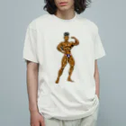 パーツイシバ公式タレントショップのマッチョマン Organic Cotton T-Shirt