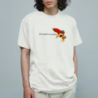 INANAKIの英雄 オーガニックコットンTシャツ