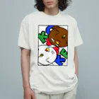 NOKIO MUXのコケコッコ オーガニックコットンTシャツ