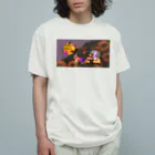 𝙈𝙊𝙈𝙊'𝙨 𝙎𝙝𝙤𝙥のHappy Halloween #05 Organic Cotton T-Shirt