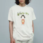 GHOST NOTE Design Studioの着物ウーマン Organic Cotton T-Shirt