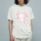 mincruのおとぼけ顔のウパさん_ピンクver Organic Cotton T-Shirt