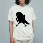 Cɐkeccooのホラーズシルエット★足生えちゃった?ゴースト Organic Cotton T-Shirt