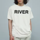 TOKYO LOGOSHOP 東京ロゴショップのRIVER-リバー- オーガニックコットンTシャツ