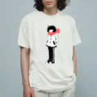 ねむ吉屋の寒がりガール Organic Cotton T-Shirt