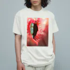 メメ商店のlove me lip オーガニックコットンTシャツ