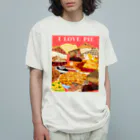 IzumiracleのI love Pie オーガニックコットンTシャツ