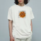 waffle_chiki_chikiのリエージュワッフル2 オーガニックコットンTシャツ