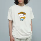 もちぱっちの農業猫さん オーガニックコットンTシャツ