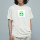 R/Rのユルかわ カッパ オーガニックコットンTシャツ