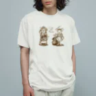 行商人うじゅの魔法使いと行商人 オーガニックコットンTシャツ