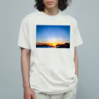 サニーデイ.1dayのSunset湘南（七里ヶ浜） Organic Cotton T-Shirt