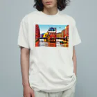 GALLERY misutawoのドイツ ハンブルクの倉庫街 オーガニックコットンTシャツ