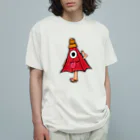 日本の妖怪&スピリチュアルのから傘くん Organic Cotton T-Shirt