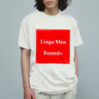 FCS Entertainmentの#Lingo_Men_Records Organic Cotton T-Shirt