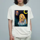 keikororin777のmadonna&child オーガニックコットンTシャツ