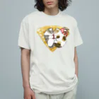 mofusandのにゃんこクレープ Organic Cotton T-Shirt