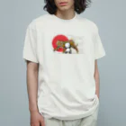 Masashi Kaminkoのタイガー&ポンちゃん オーガニックコットンTシャツ