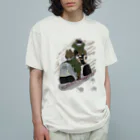 さかぐち商店のRabbit Hunter オーガニックコットンTシャツ