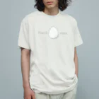 kazukiboxの新鮮な卵 オーガニックコットンTシャツ
